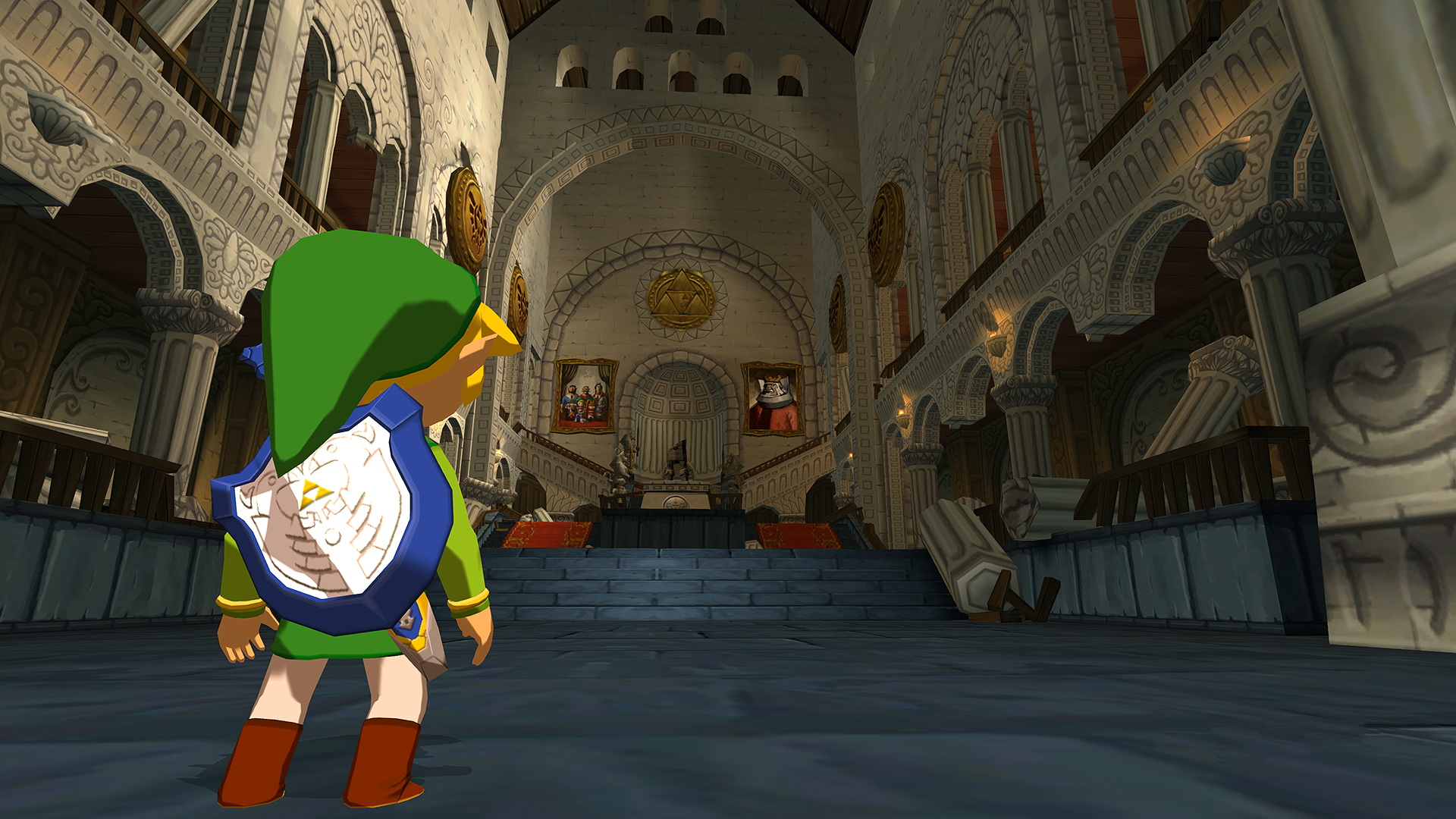 inside the castle